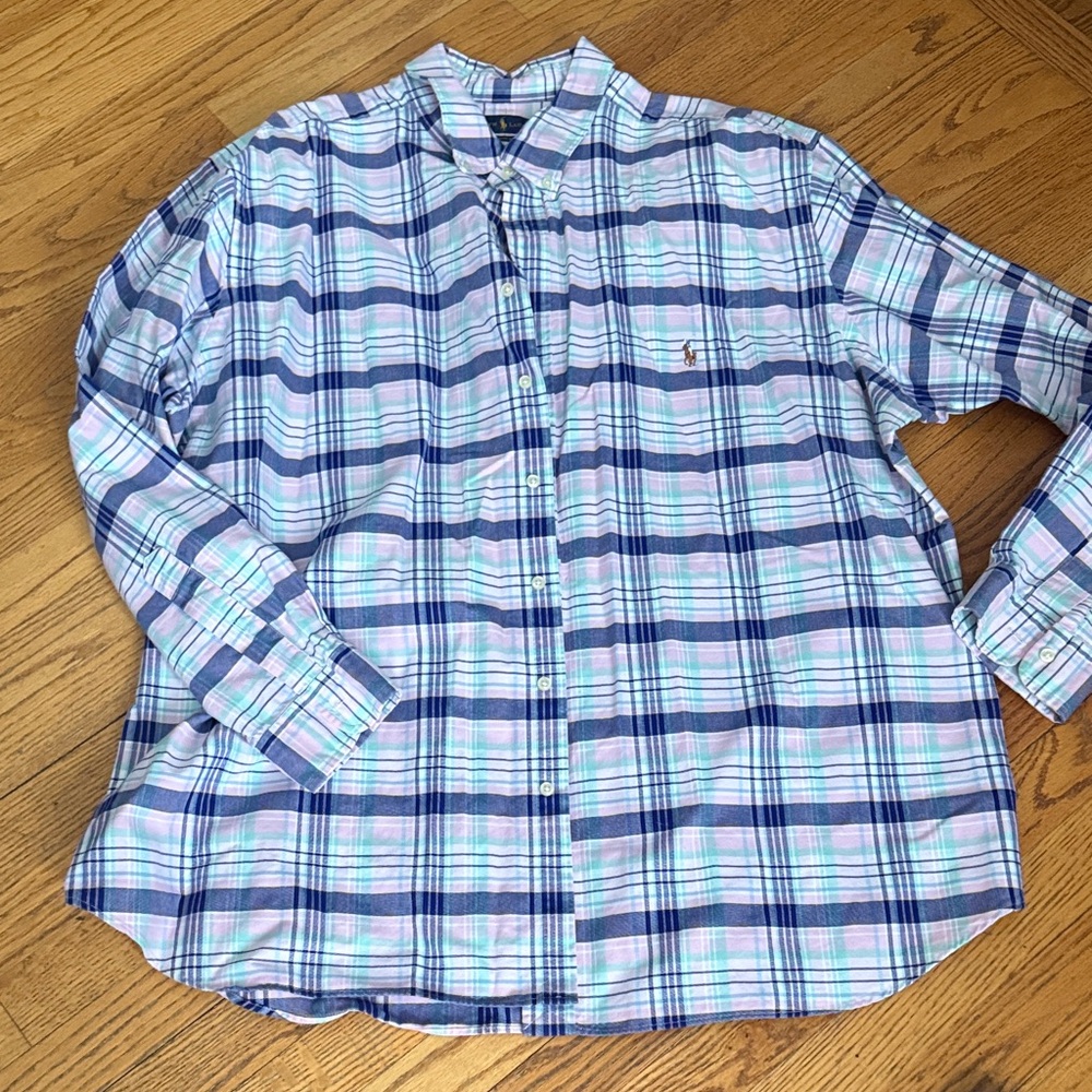 Polo Ralph Lauren Multicolor Plaid Button Down Shirt